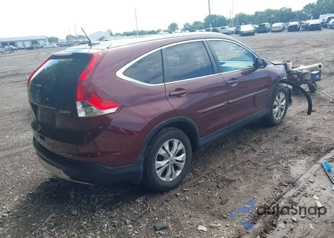2013 Honda Cr-V Ex-L z USA, uszkodzony, nr VIN 5J6RM4H78DL000119